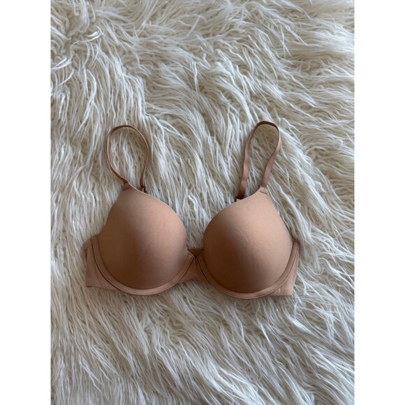 Skims Fits Everybody T-shirt Bra Ochre Size 32C - Picture 2 of 7